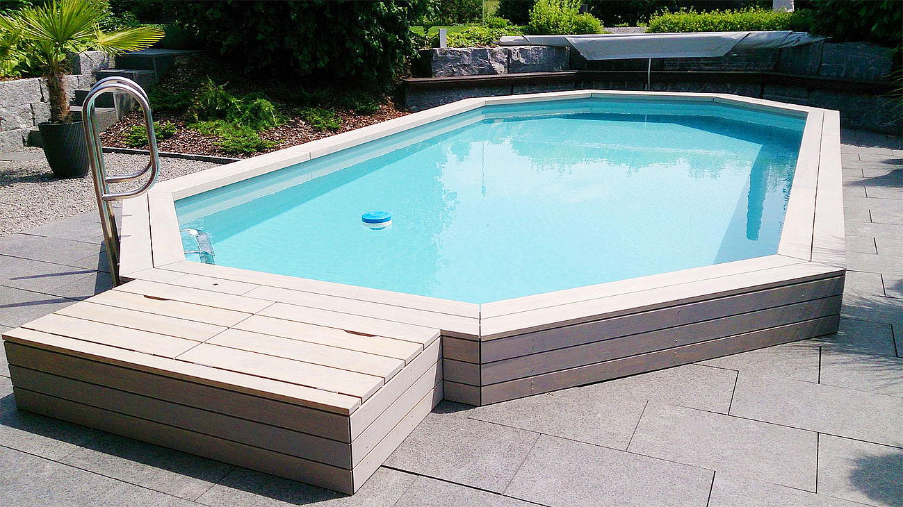 ACCOYA® Aussenpoolverkleidung