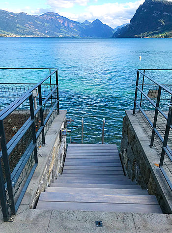 ACCOYA® Badesteg Villa Waldwinkel, Kastanienbaum